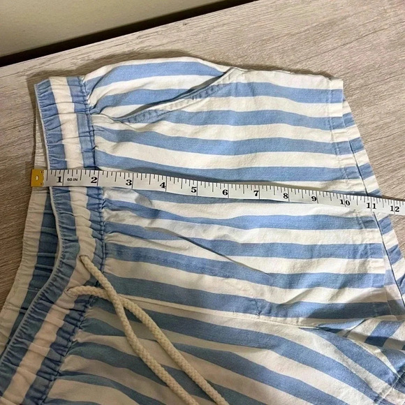 Aerie Chambray Stripe Shorts Size XS - Picture 7 of 8